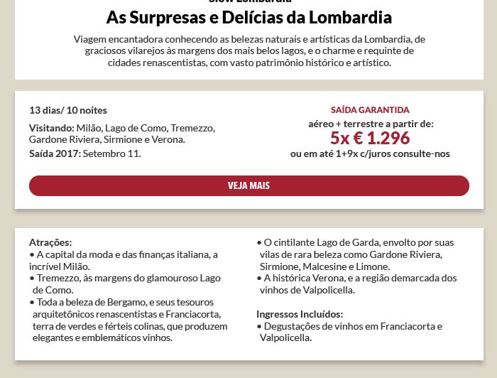 SLOW LOMBARDIA