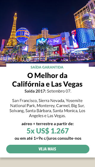O MELHOR DA CALIFÓRNIA E LAS VEGAS