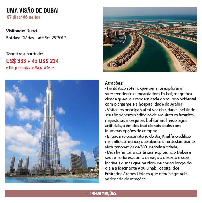 UMA VISÃO DE DUBAI