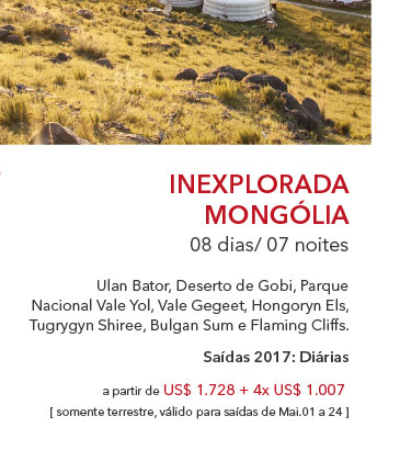 INEXPLORADA MONGÓLIA