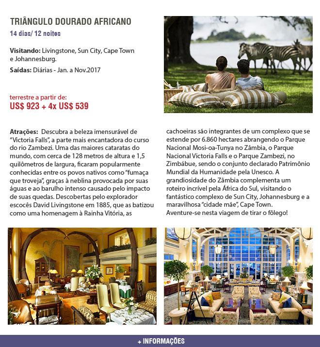 TRIÂNGULO DOURADO AFRICANO