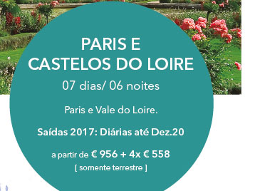 PARIS E CASTELOS DO LOIRE