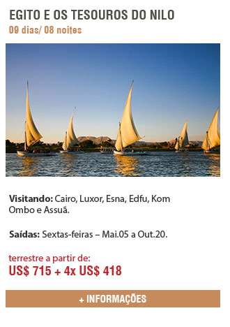 EGITO E OS TESOUROS DO NILO