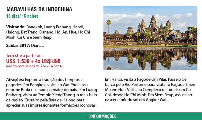 MARAVILHAS DA INDOCHINA