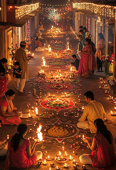 Diwali na Índia, o Festival das Luzes
